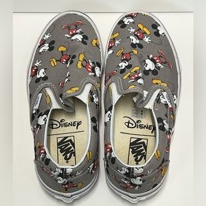 Vans Disney Mickey Mouse Women’s Slip On Sneakers